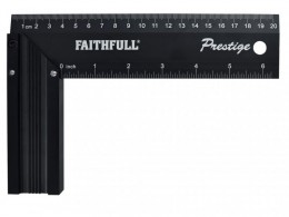 Faithfull Prestige Try Square Black Aluminium 200mm £12.99